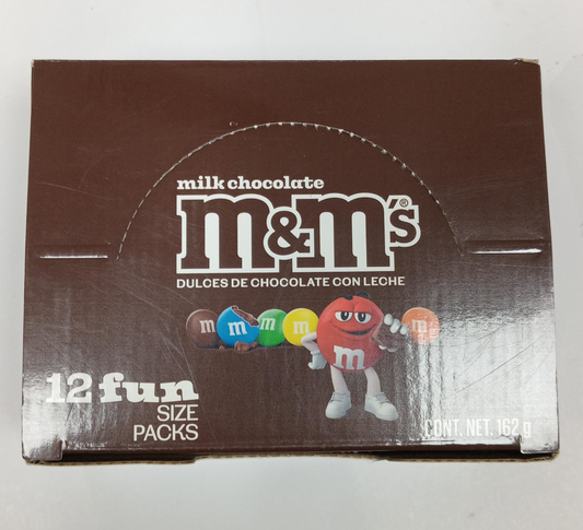 M&M CHOCO MINI CAJITA 24UDS