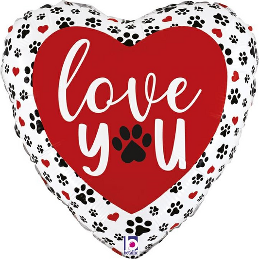 GLOBO MET 9PG I LOVE YOU