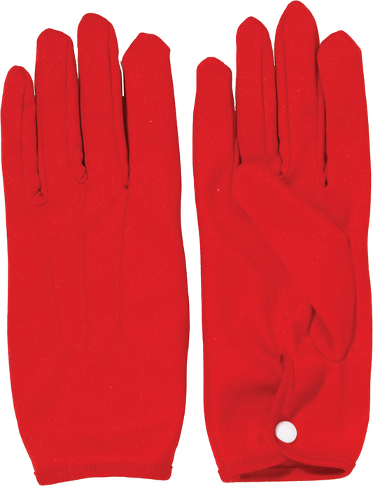 GUANTES CORTOS ROJOS AD