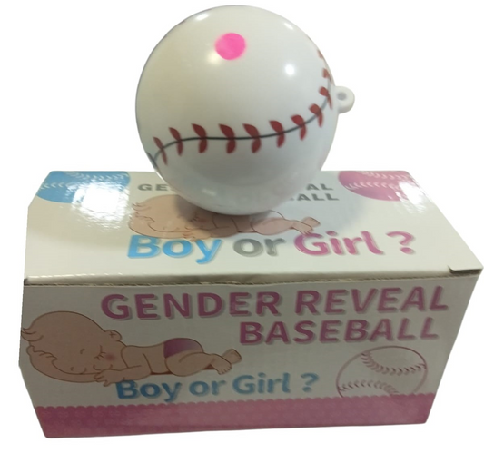 PELOTA BASEBALL REVEAL ROSA