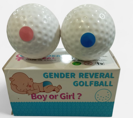 PELOTA GOLF REVEAL AZUL-ROSA