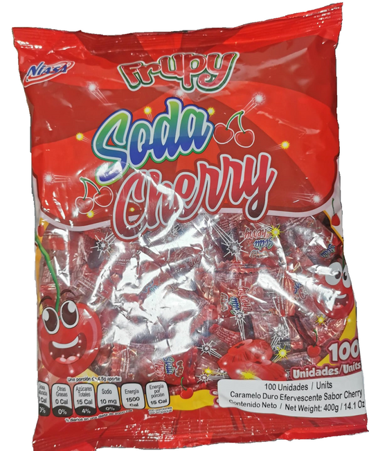 FRUPY SODA CHERRY 100 UDS