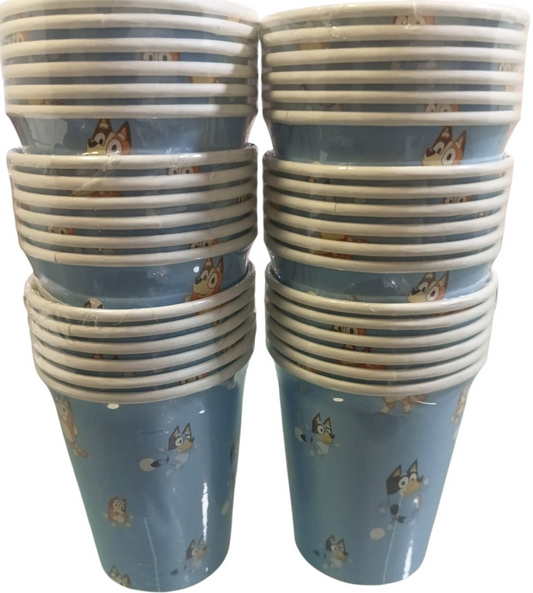 VASO BLUEY 6UDS