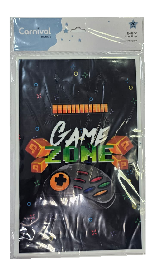 BOLSAS DULCES GAME 20PCS
