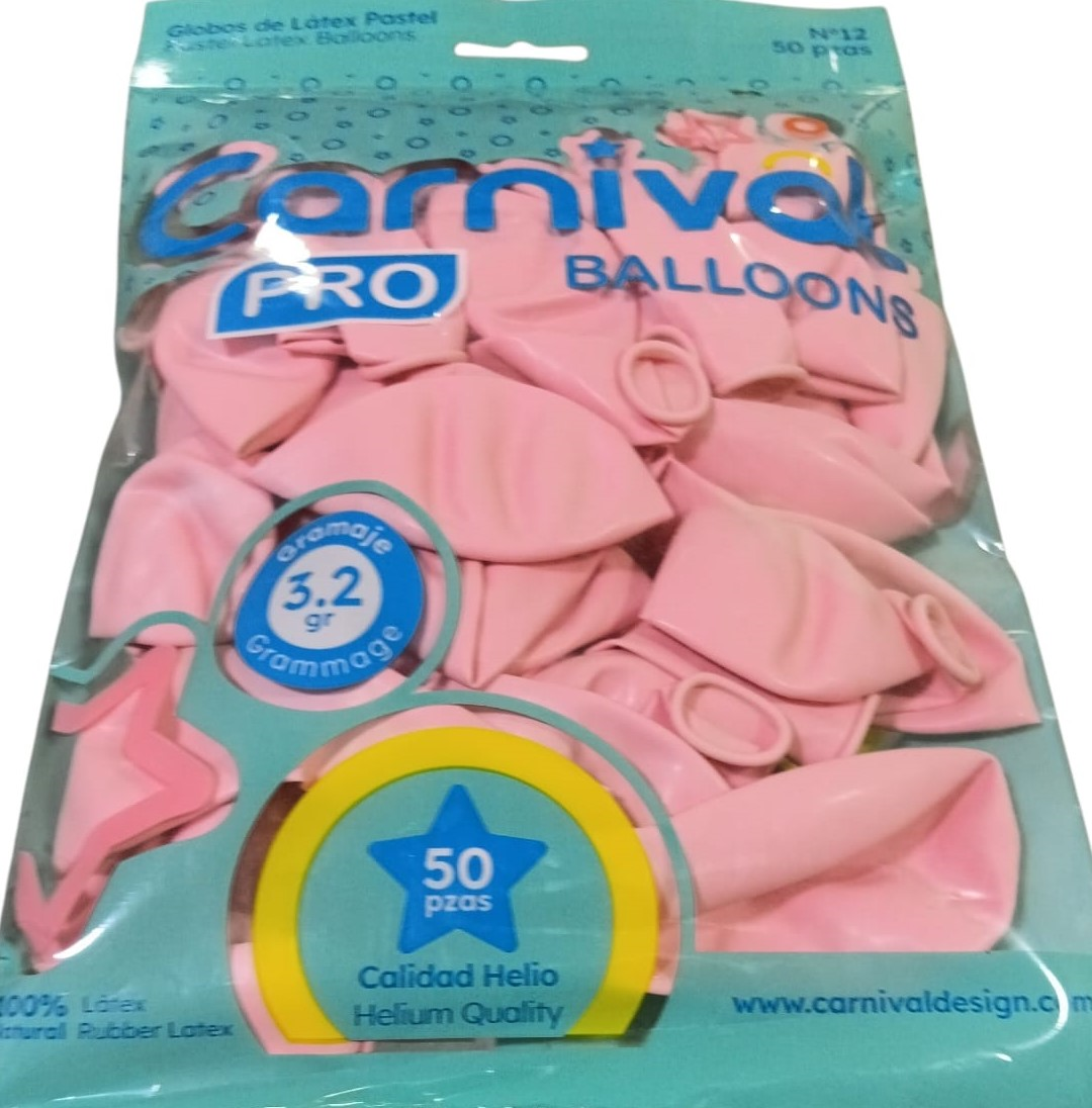 CARNIVAL GL 12P 50U ROSA SOFT