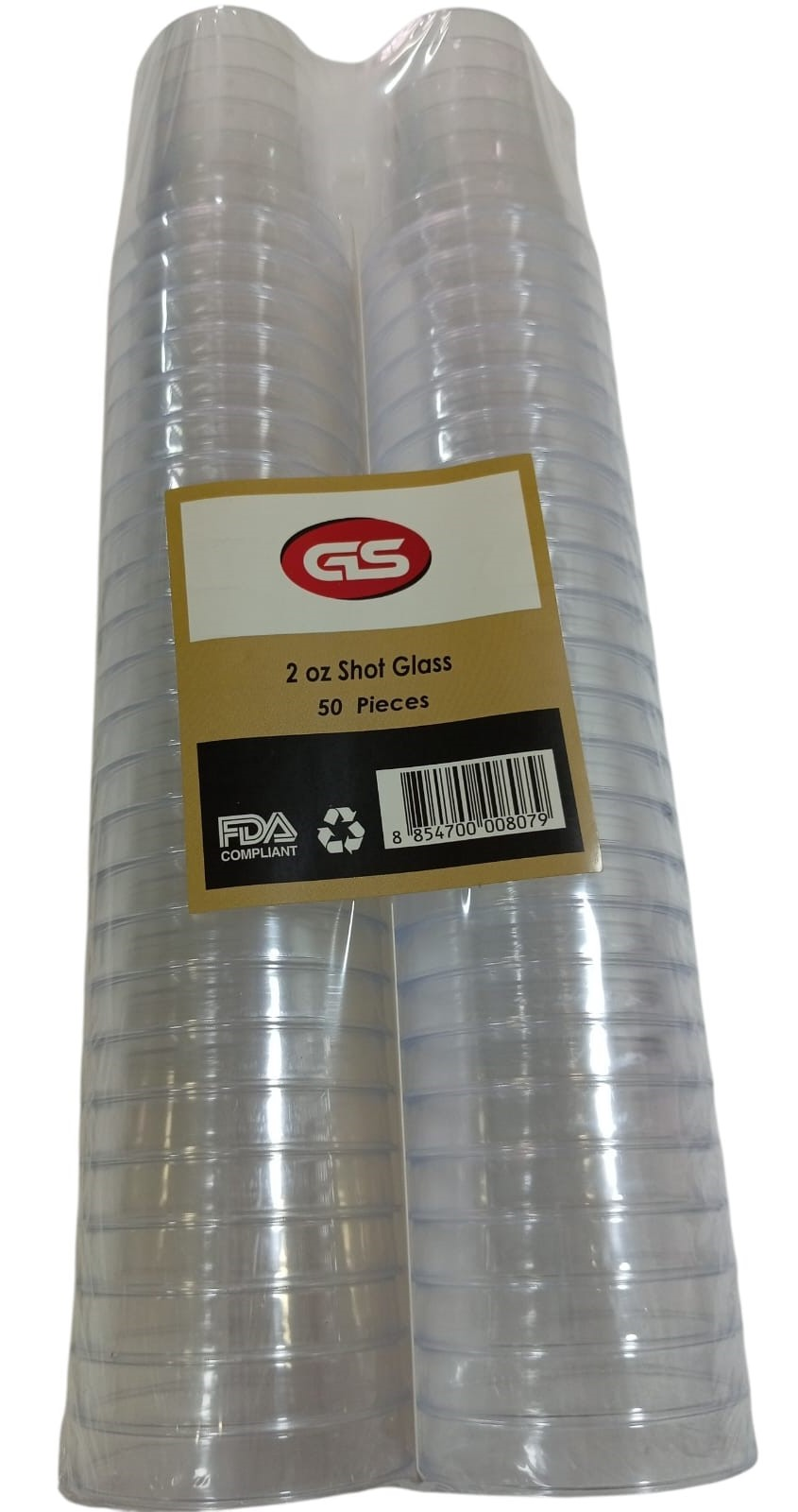 VASO SHOT 2OZ 50UD TRANSP