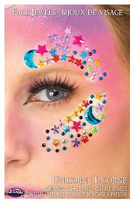 MAQUILLAJE JOYAS UNICORNIO