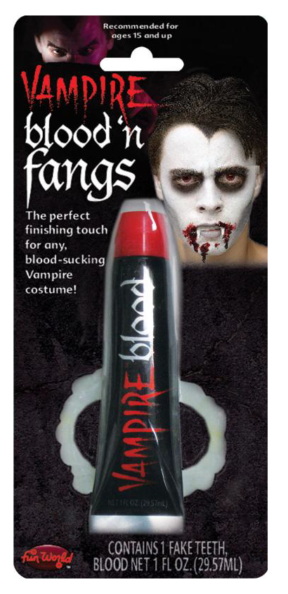 SANGRE FALSA VAMPIRO+ COLMILLO