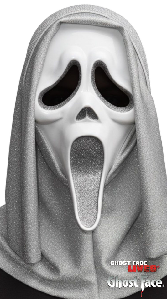 MASCARA GHOSTFACE SILVER GLIT