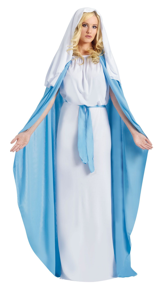 DISFRAZ VIRGEN MARIA ADULTO ST