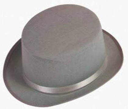 SOMBRERO FELT TOP HAT GRIS