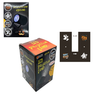 MINI PROYECTOR LUCES HALLOWEEN