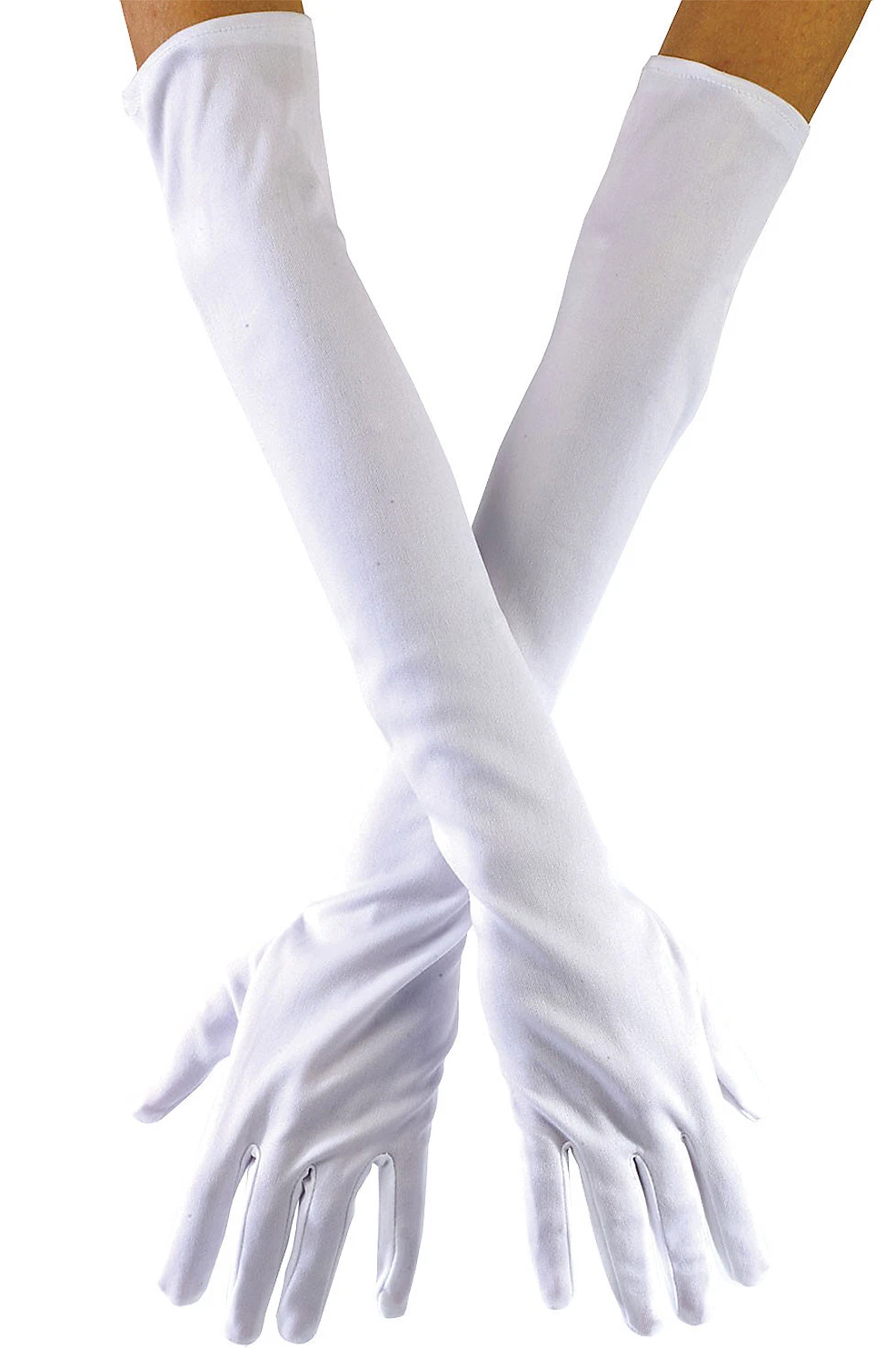 GUANTES OPERA BLANCO LARGO INF