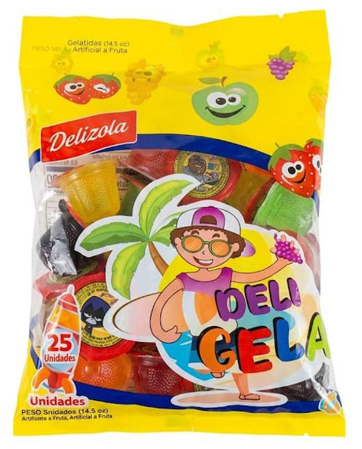 DELI GELATINA BOLSA 25 UDS
