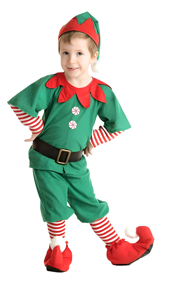 DISFRAZ ELF DUENDE NIÑO T 02