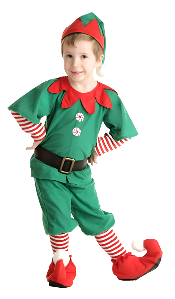 DISFRAZ ELF DUENDE NIÑO T 04