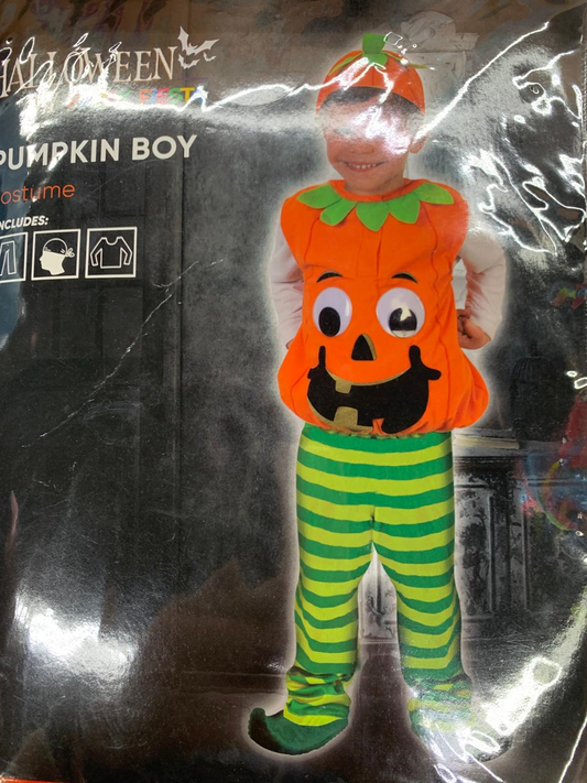 DISFRAZ CALABAZA ENTERO 3-4 AÑ