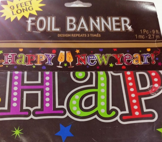 CARTEL HAPPY NEW YEAR COLORES