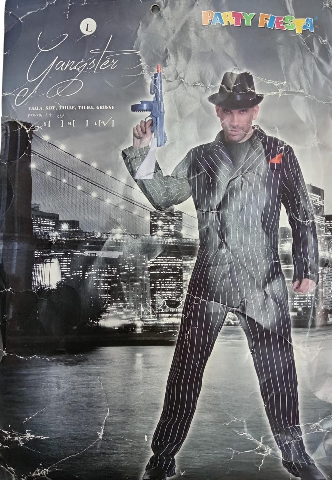 DISFRAZ GANGSTER ADULTO HOMBRE