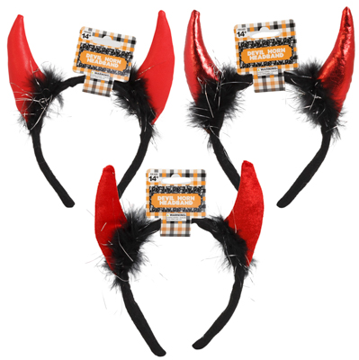 DIADEMA CUERNOS MARABOU