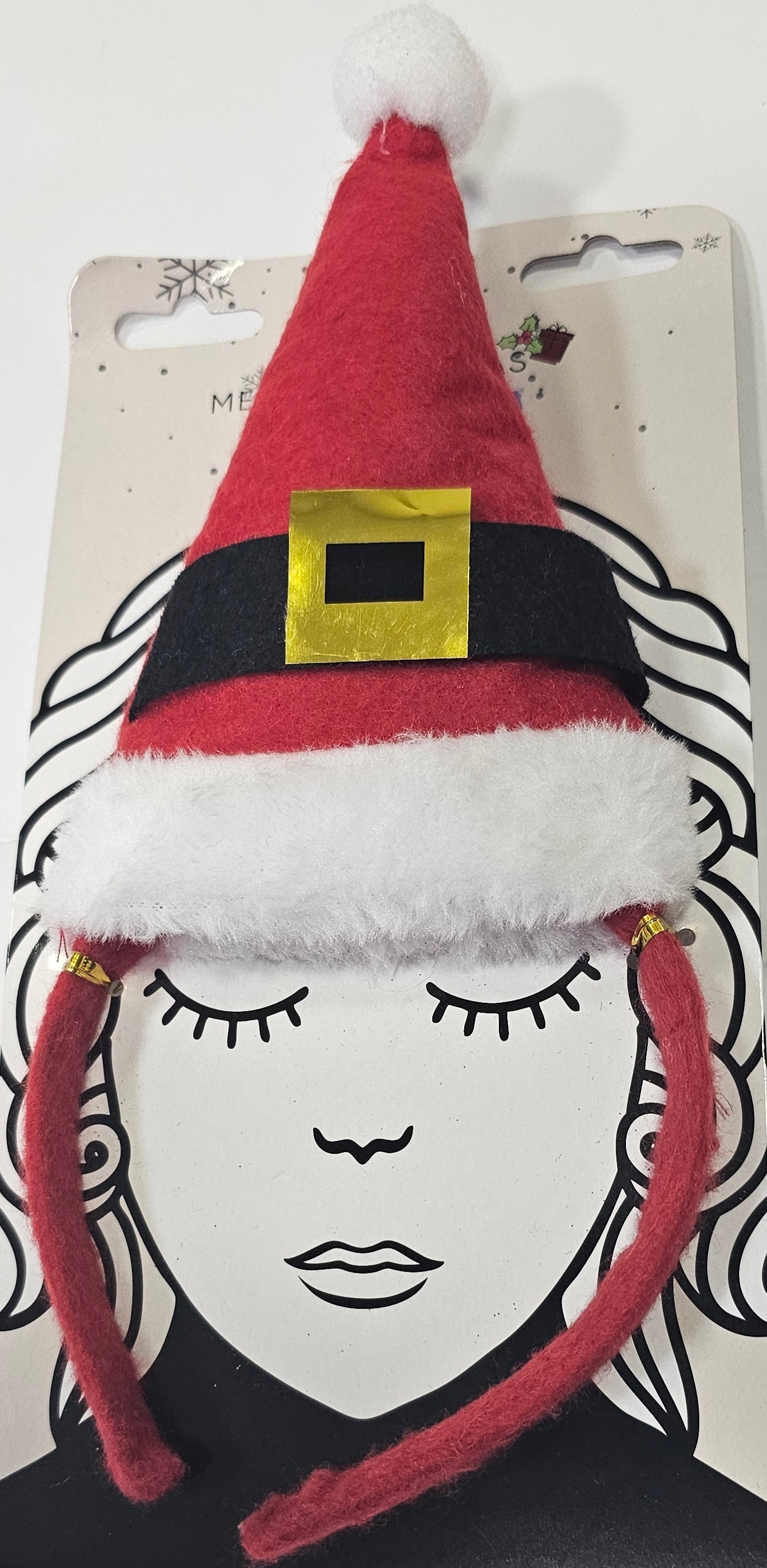 DIADEMA SOMBRERITO NAVIDAD