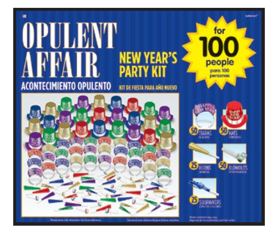 PARTY KIT 100P OPULENT AFFAIR
