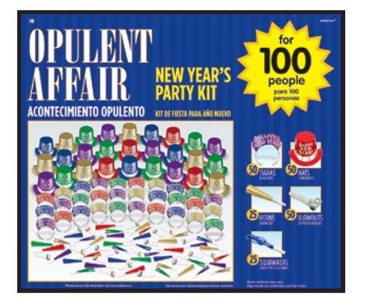 PARTY KIT 100P OPULENT AFFAIR