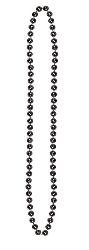 COLLAR BOLAS UD 30PG NEGRO BD