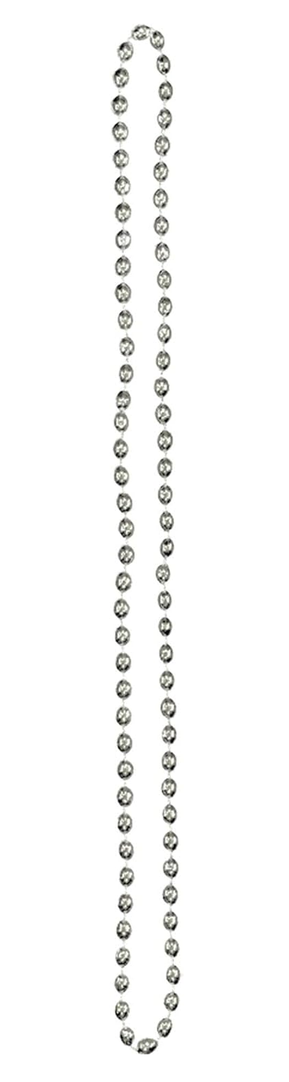 COLLAR BOLAS U 30P SILVER BEAD