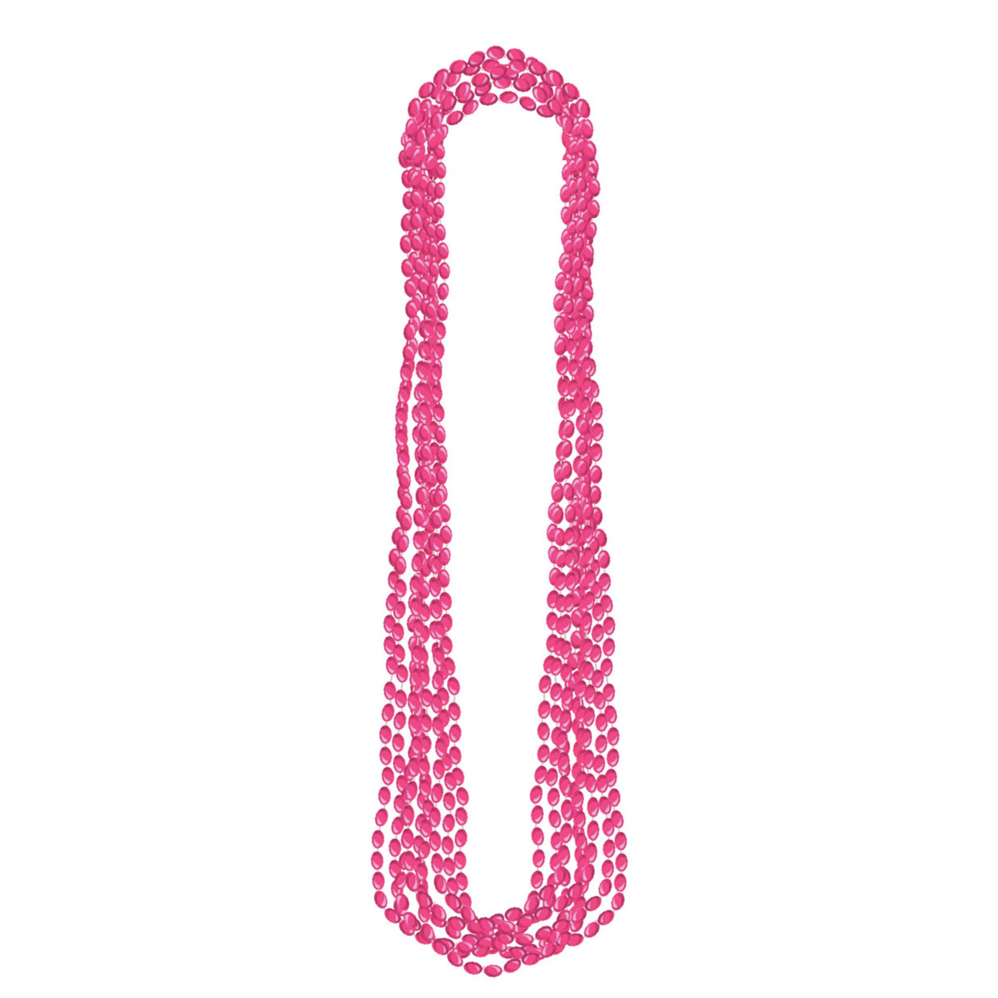 NECKLACE MET PINK