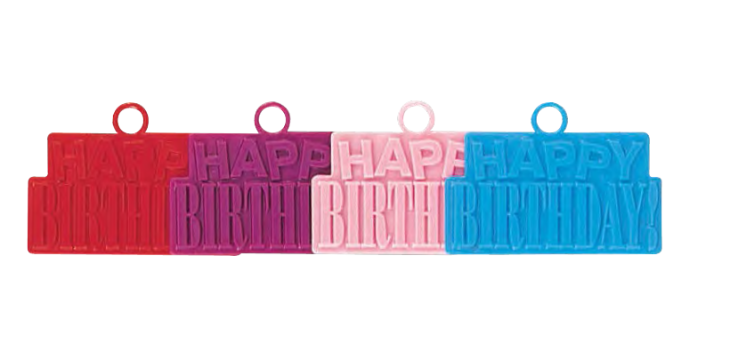 PESAS GLOBOS HAPPY BIRTHDAY