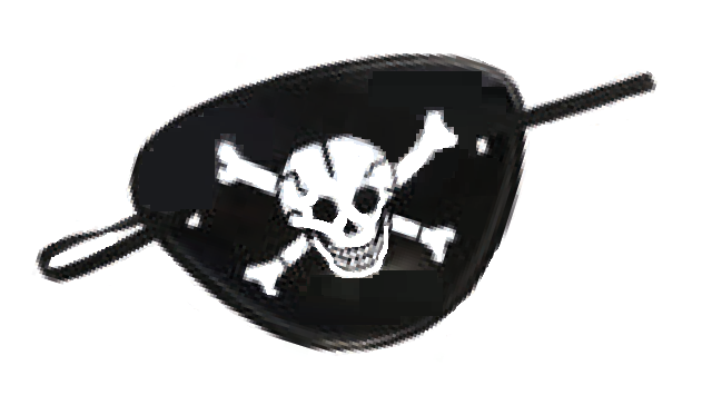 PARCHE PIRATA MEDIANO