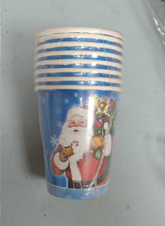 VASOS 9OZ 8UDS NIGHT XMAS