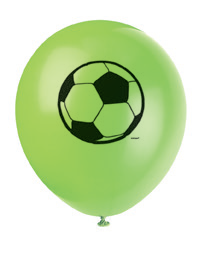 GLOBOS FUTBOL 8UDS 12 PULG