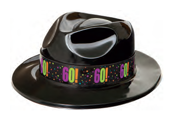 SOMBRERO GANSTER CUMPLE 60