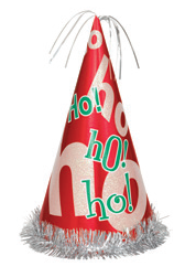SOMBRERO SANTA HO HO HO 13PUL