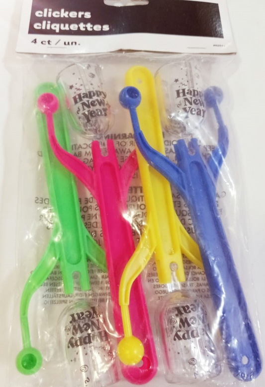 PARTY CLICKERS NEON HPNY 7PG