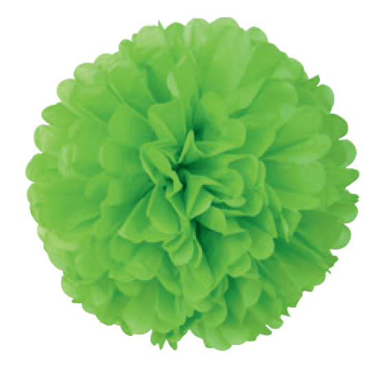 DECORACION FLUFFY 16 PG KIWI