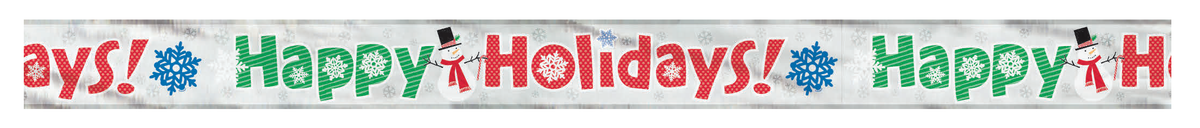 LETRERO MET HAPPY HOLIDAYS