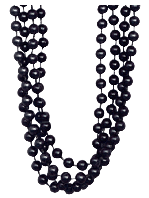 COLLAR MET 32PG 4UD NEGRO