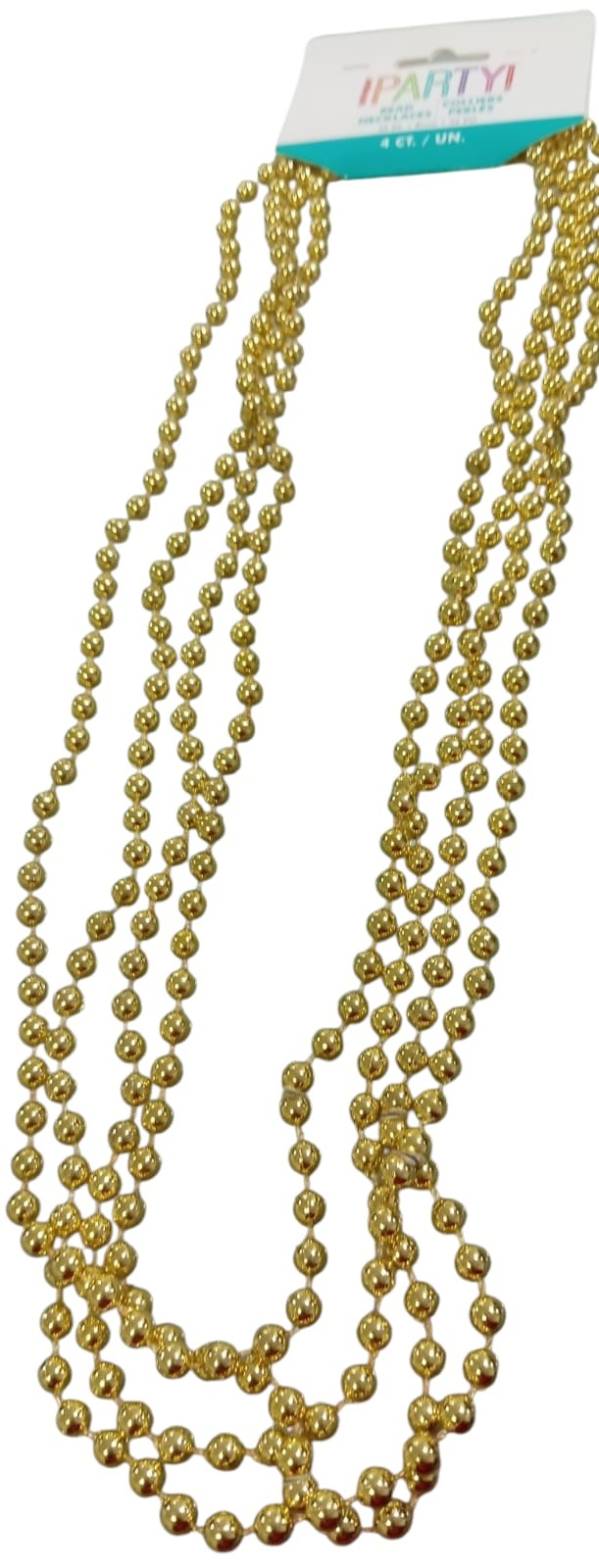 COLLAR MET 32PG 4UD DORADO