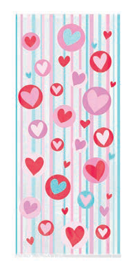 BOLSA CELOFAN CORAZONES
