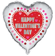 GLOBO MET CORAZON SAN VALENTIN