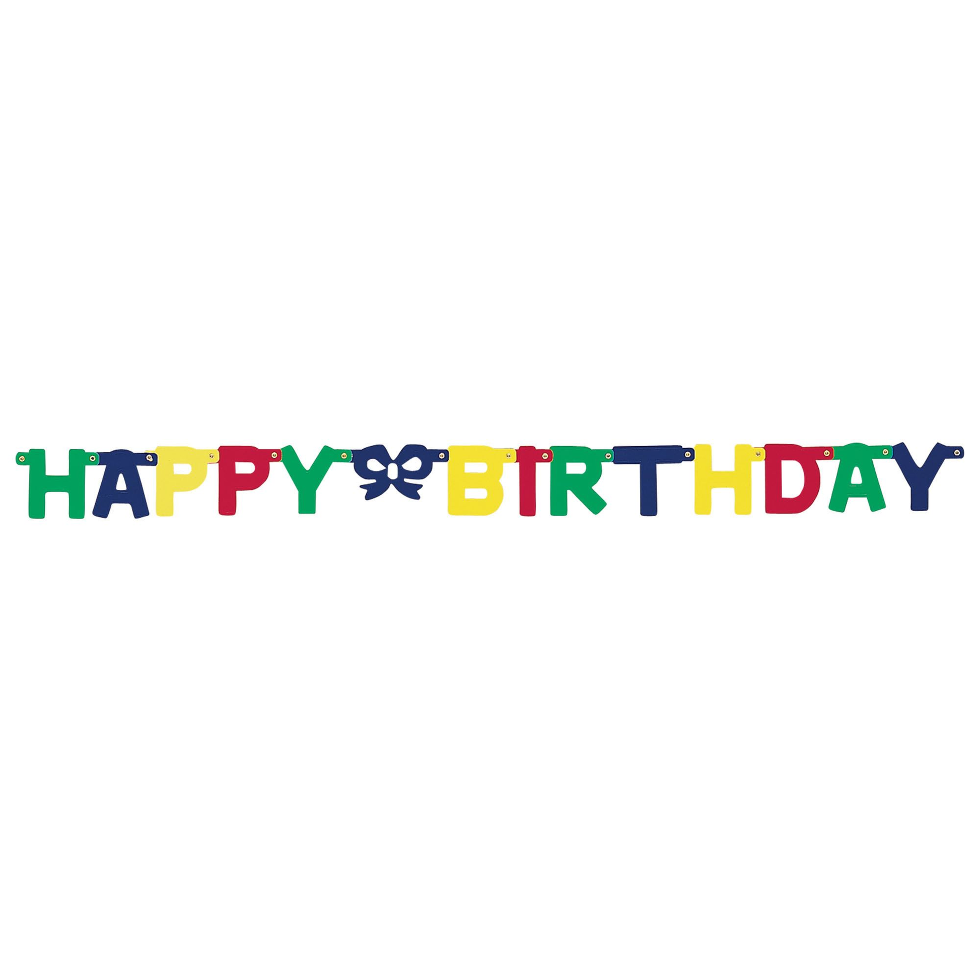 LETRERO HAPPY BIRTHDAY