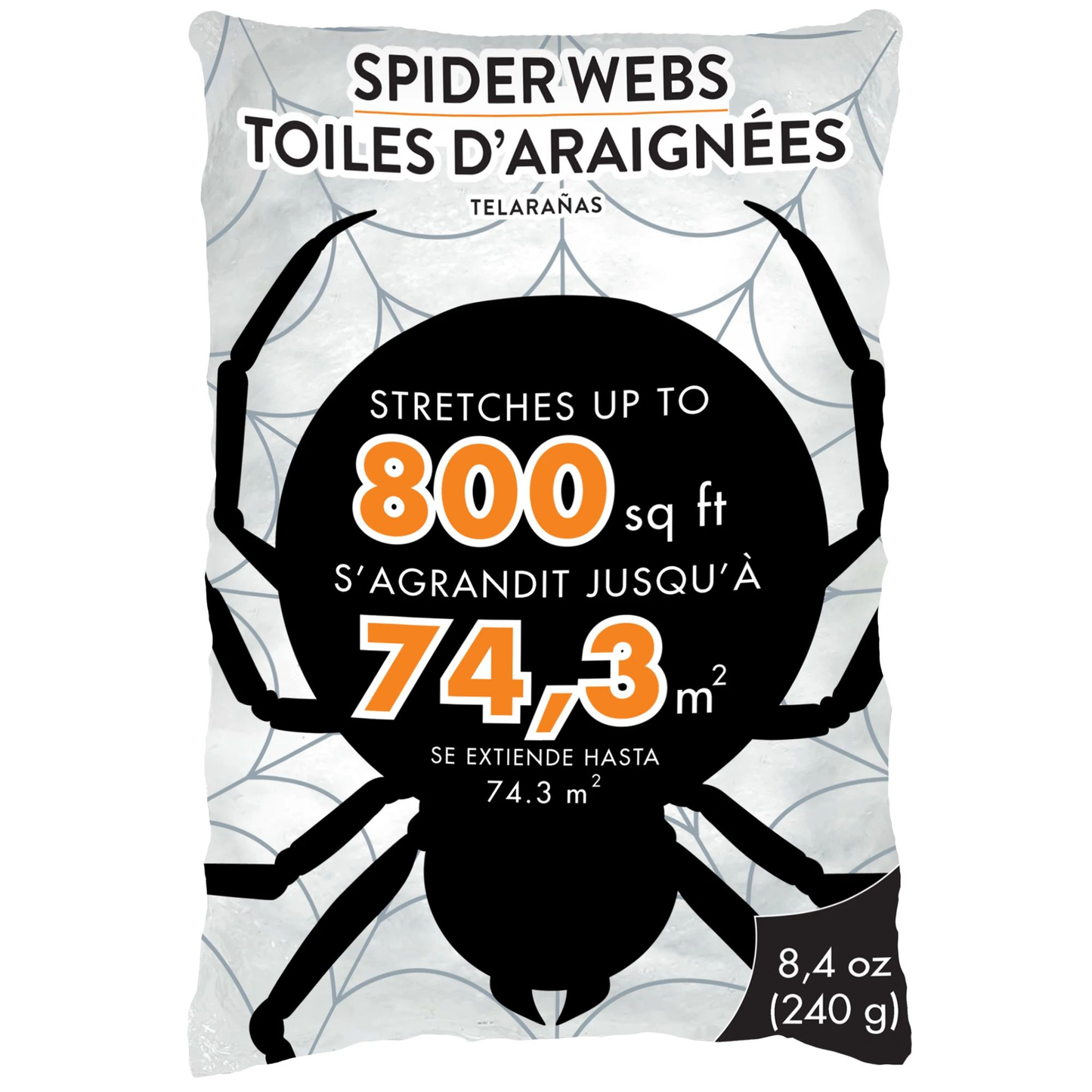 TELARAÑA PAQ GDE 240GR