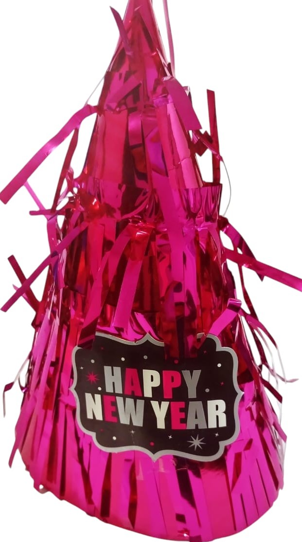 GORRO NY´S TIRAS ALUMINIO-ROSA