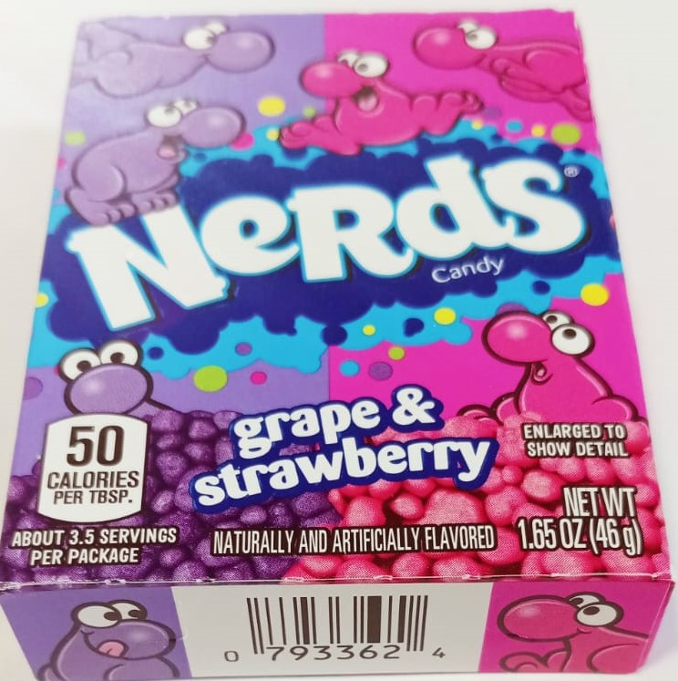 NERDS GRAPE STRAWBERRY  UD