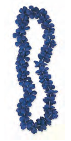 COLLAR HAWAI 40PG AZUL