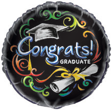 GLOBO MET 18PG GRADUACION