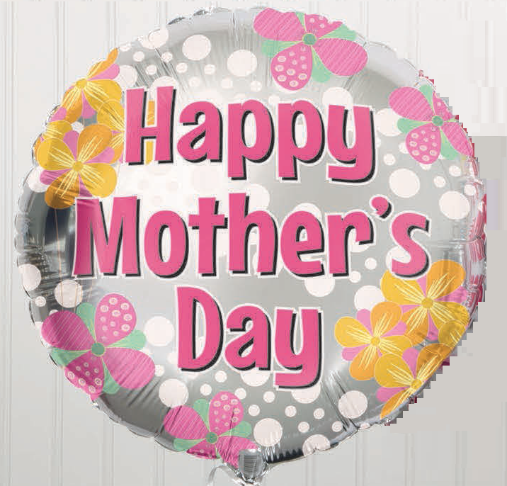 GLOBO MET HAPPY MOTHERS DAY 18